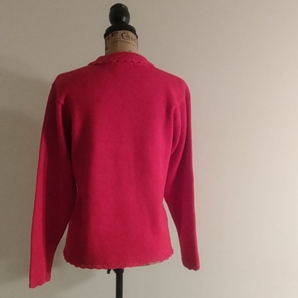 VJ PETITES Holiday Sweater | Sz Petite Small - Picture 6 of 8